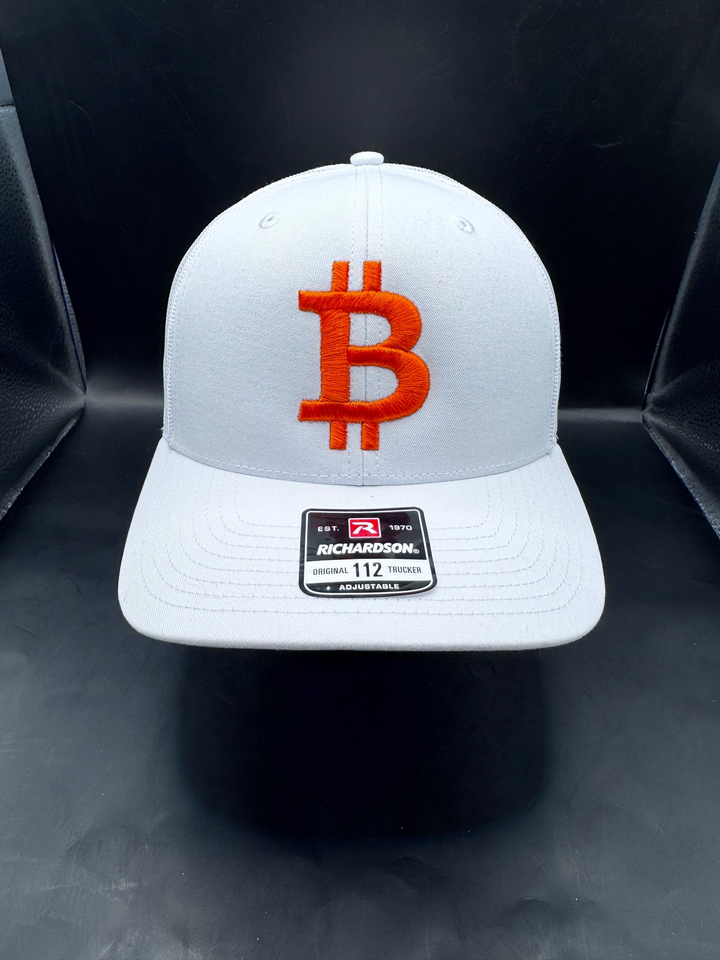 White with white mesh