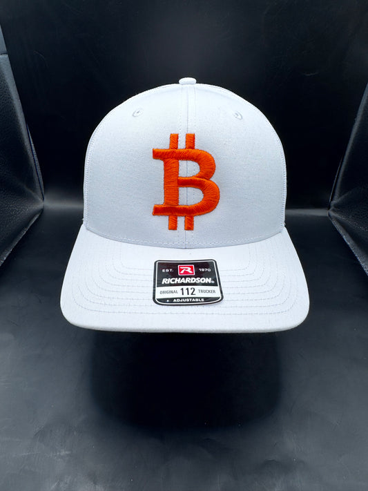 White with white mesh