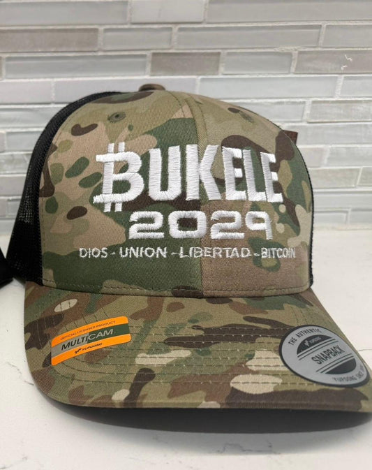 Bukele 2029 Cammo with Black mesh